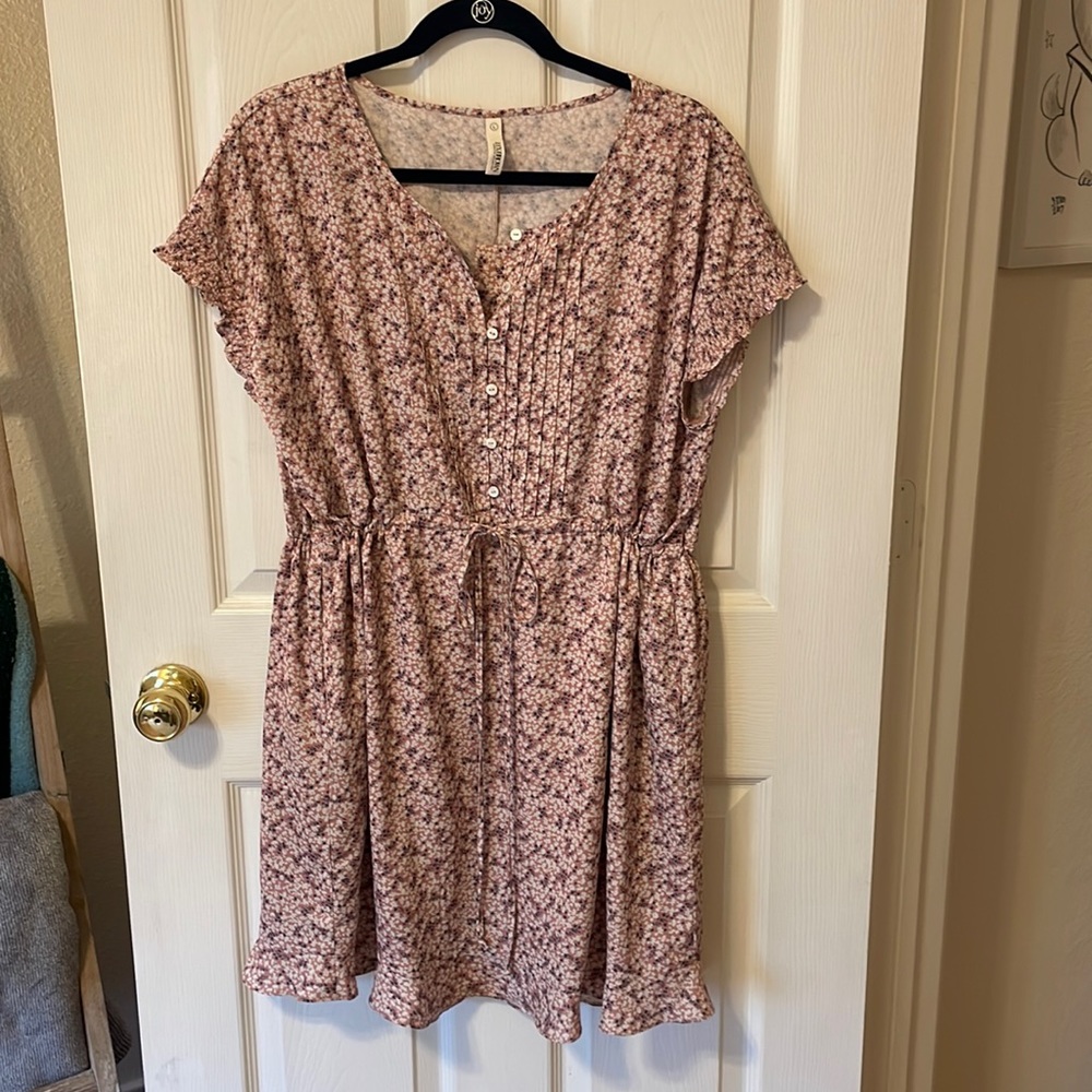 LEXBROWN Floral Dress